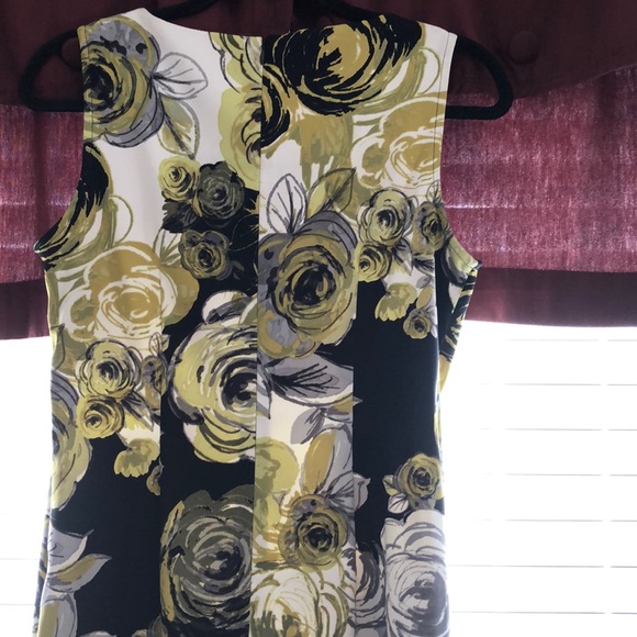 Very nice lime green/gray/white/black Dress - Picture 5 of 5